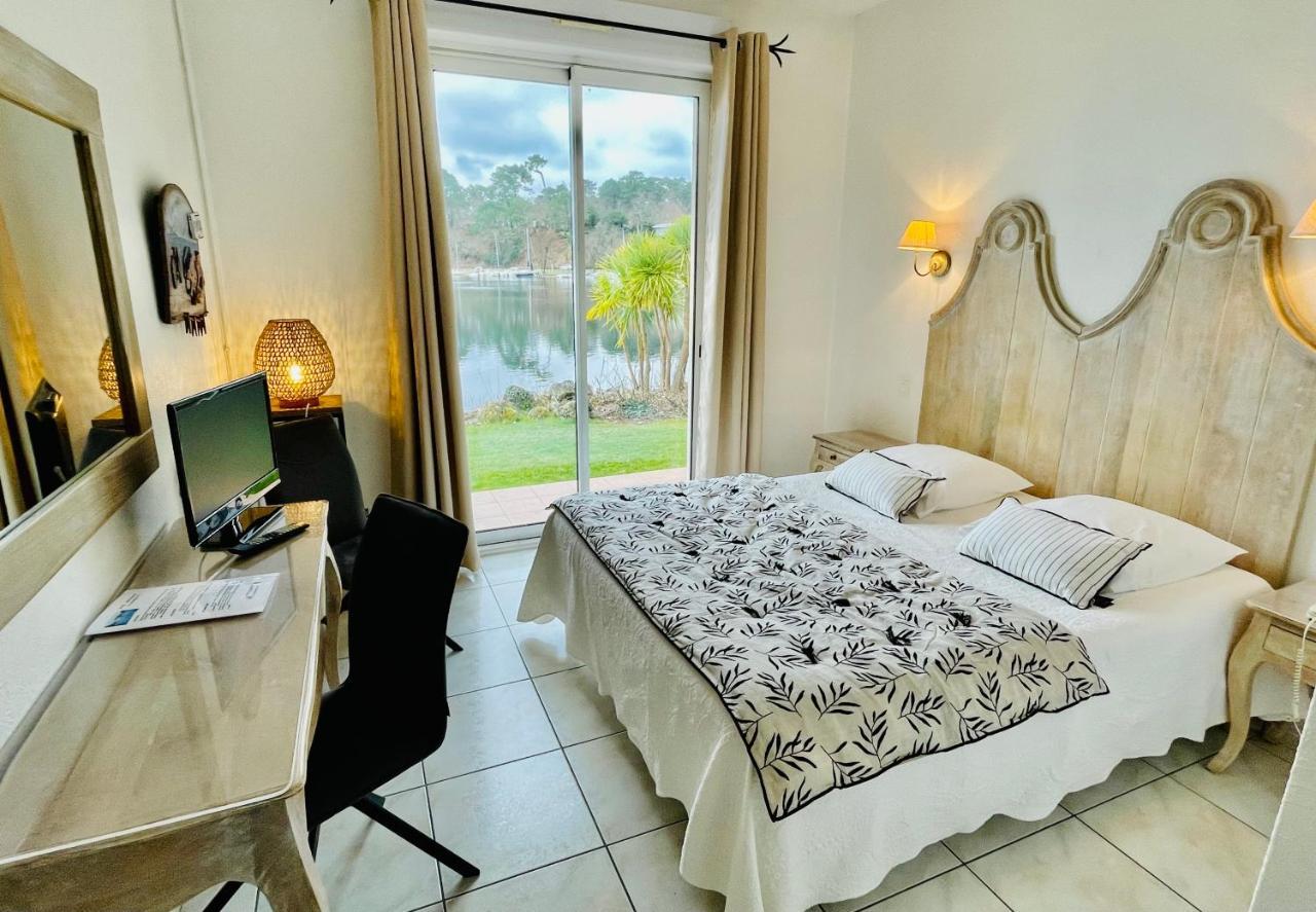 La Caravelle Logis Hotel Бискарос Екстериор снимка